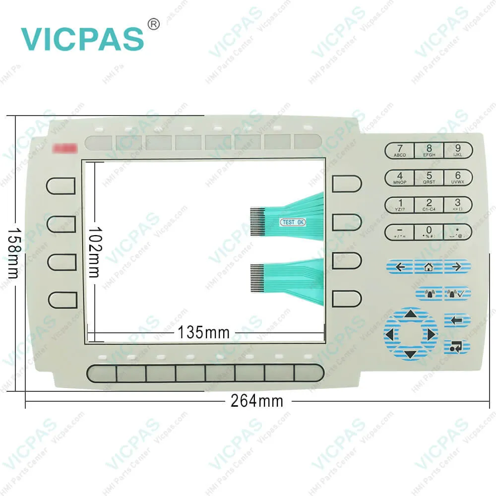 PP836A 3BSE042237R2 6.5'' Membrane Keyboard Repair