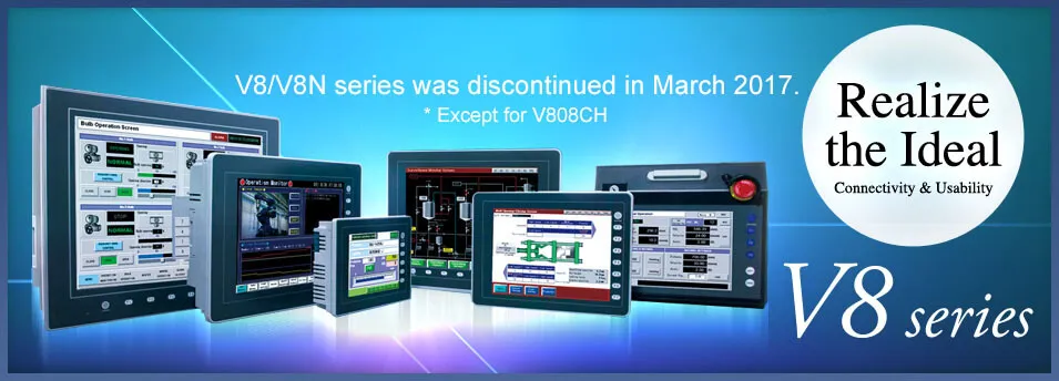 Fuji Hakko V8 series HMIs