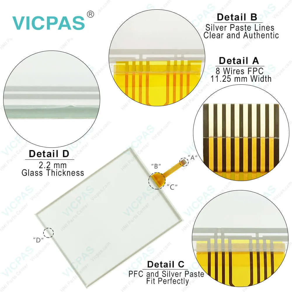 GT/GUNZE USP 4.484.038 G-26 Touch Digitizer Glass Repair