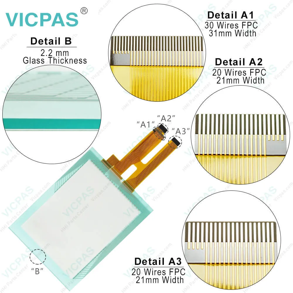 3180021-04 GP2501-SC11 GP2501-SC11-M Film Panel Glass
