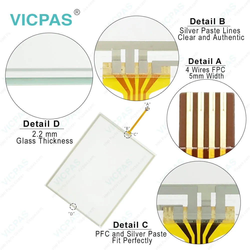 GUNZE GG1001 HMI Touch Digitizer Glass Replacement