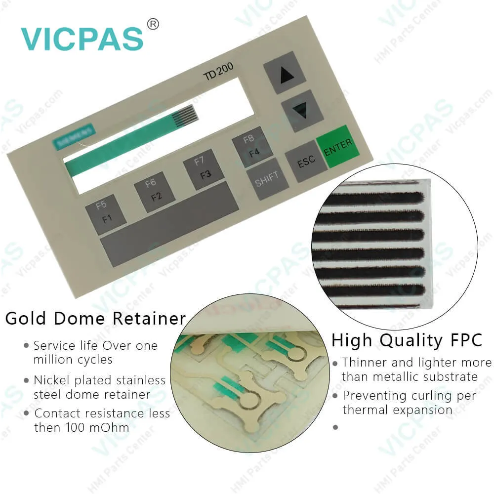 6ES7272-0AA20-0YA0 Membrane Keypad Switch Repair