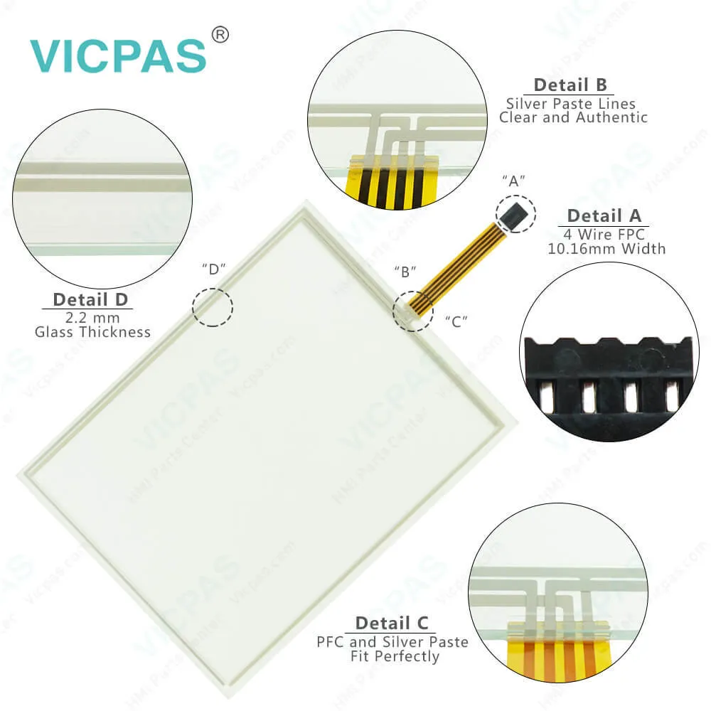 B&R 5AP920.1043-K02 Touch Digitizer Glass