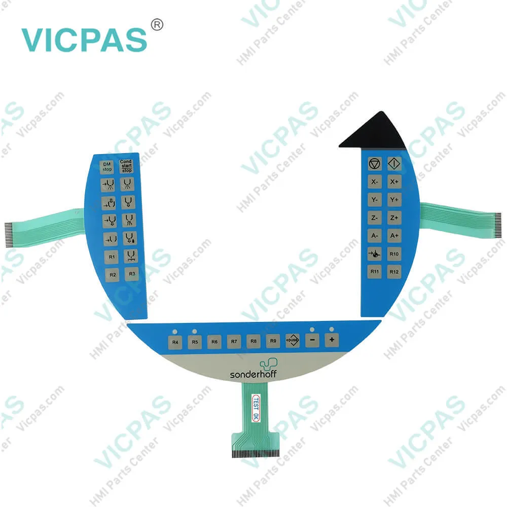 B&R 5MP050.0653-03 Panel Glass Keypad Repair