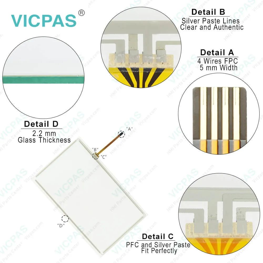 Delta DOP-110WS Touch Digitizer Front Overlay Repair