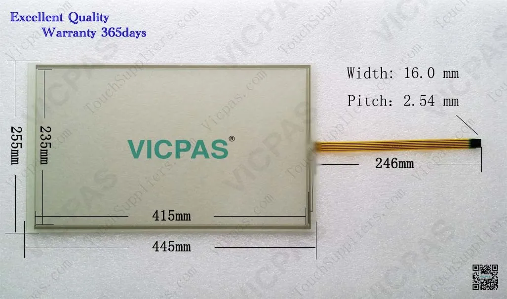 6AV7863-3AB10-0AA0 Touch screen glass panel repairing