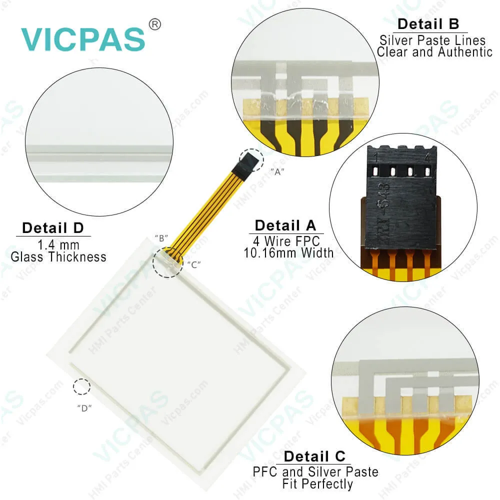 ESA Terminals HMI HCJ 015.8100.929.0 Touchscreen Replacement