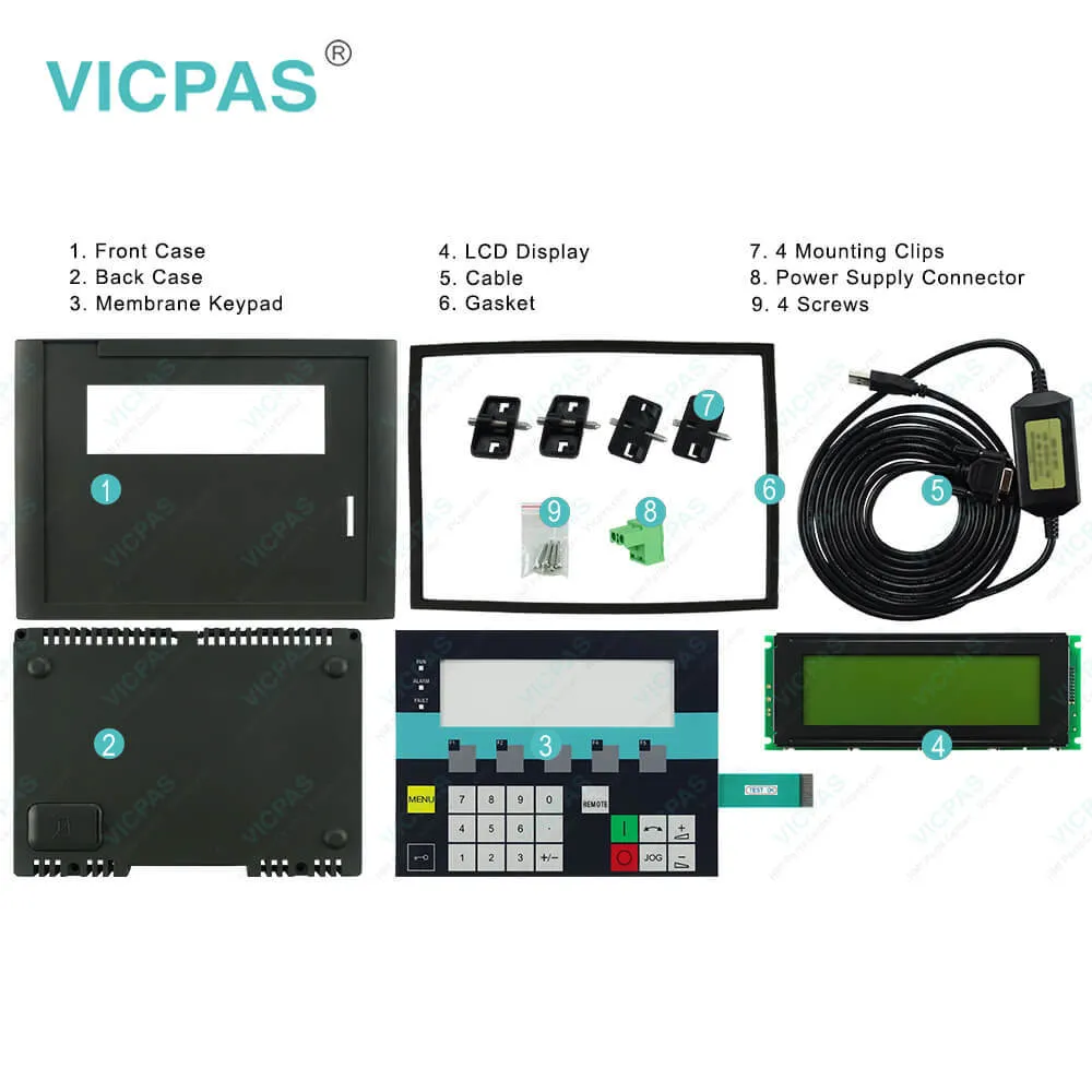 6SL3055-0AA00-4CR0 Membrane Switch LCD Screen Housing