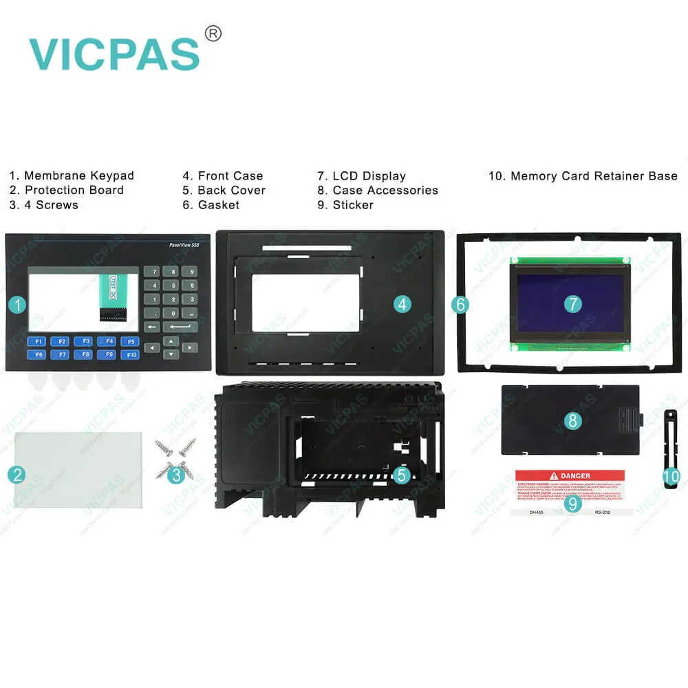 2711-K5A12L1 PanelView 550 Membrane Keyboard Keypad