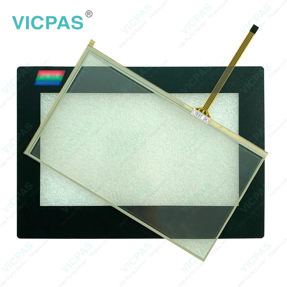 DMT80480T070_15WT HMI Panel Glass Front Overlay Repair