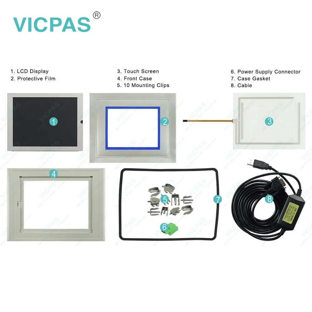 Simatic 6AV6634-5MA10-0ND0 Touch Screen Panel Glass