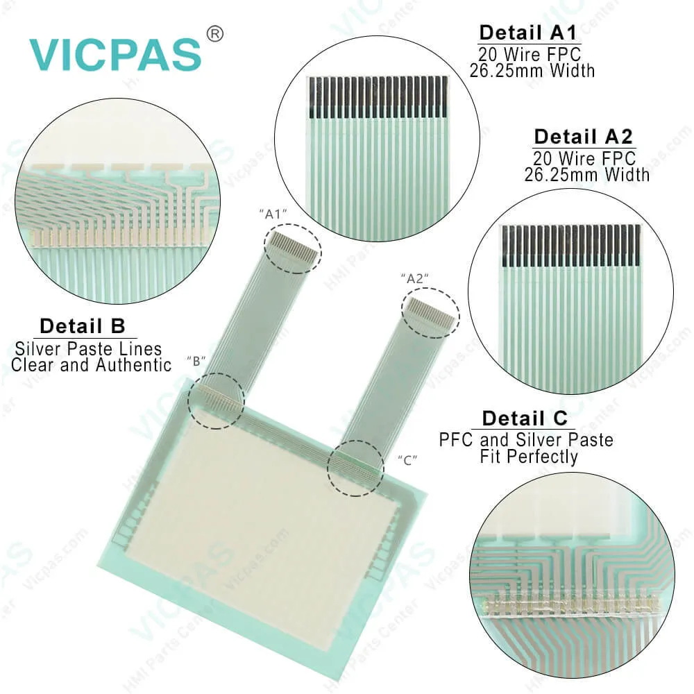 ESA Terminals HMI VT560W A0000 Touchscreen Replacement