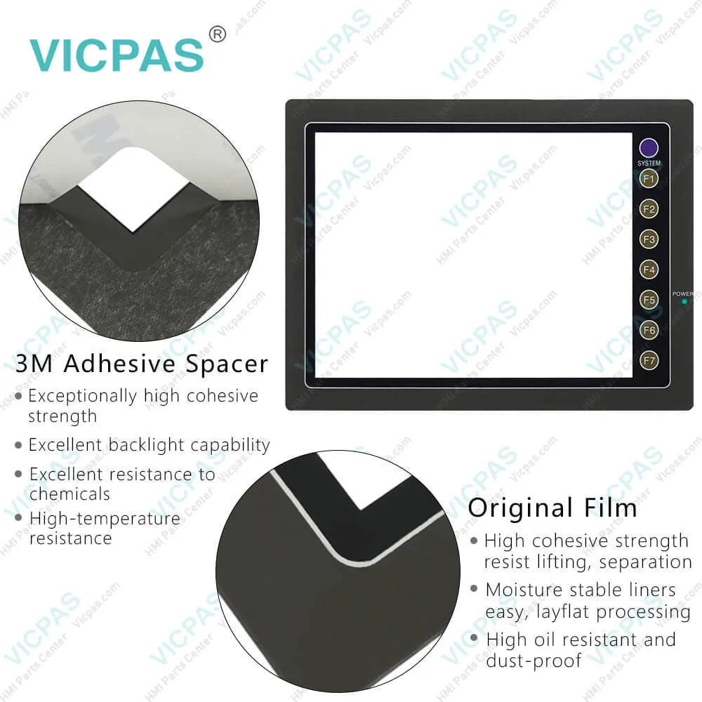 V612T11MD V612T20 V612T20D V612T20M V612T20MD Touch Glass Front Overlay