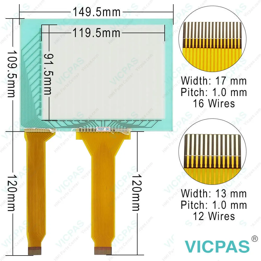 Koyo DP-C321 Touch Panel Glass Protective Film Repair