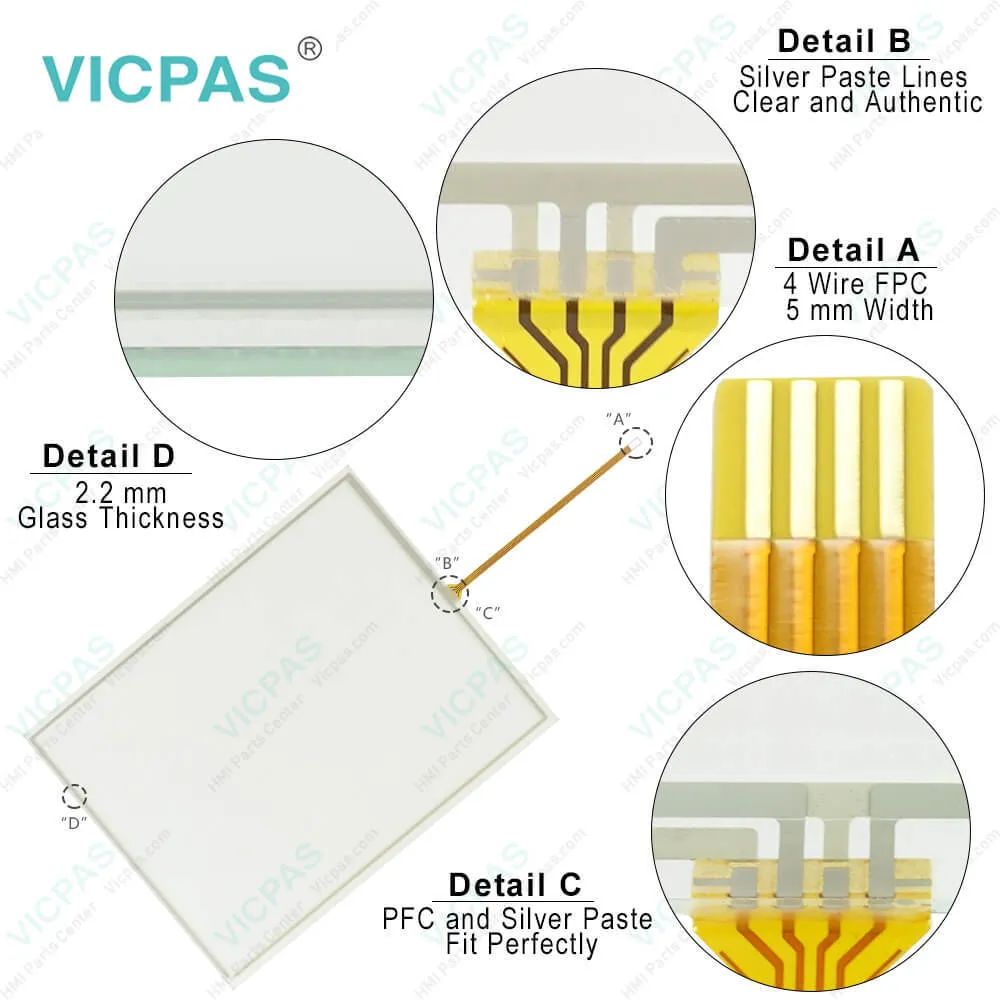 6AV6545-6DA00-0BV0 Siemens MP370 12 Touch Panel Overlay