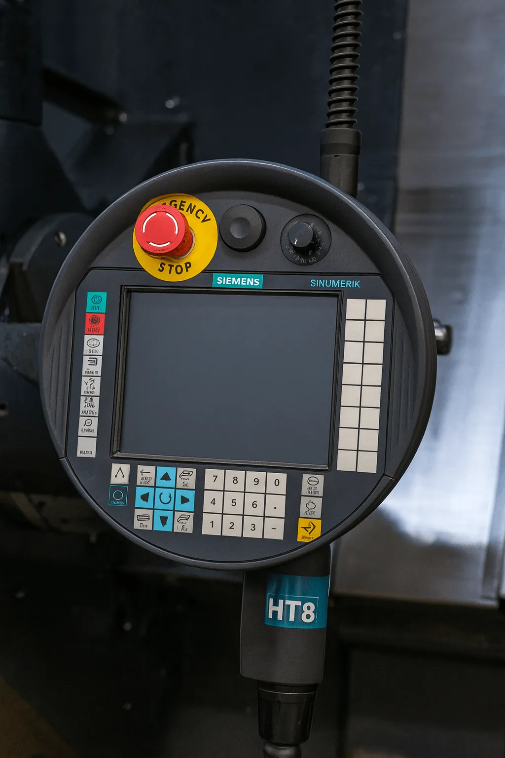 Siemens SINUMERIK HT8 Handheld Terminal close-up