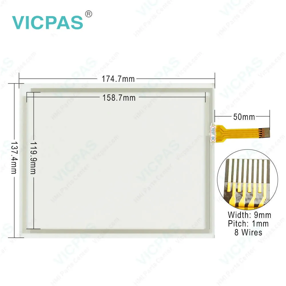 New！Touch screen panel for XBTGT4330 touch panel membrane touch sensor glass replacement repair