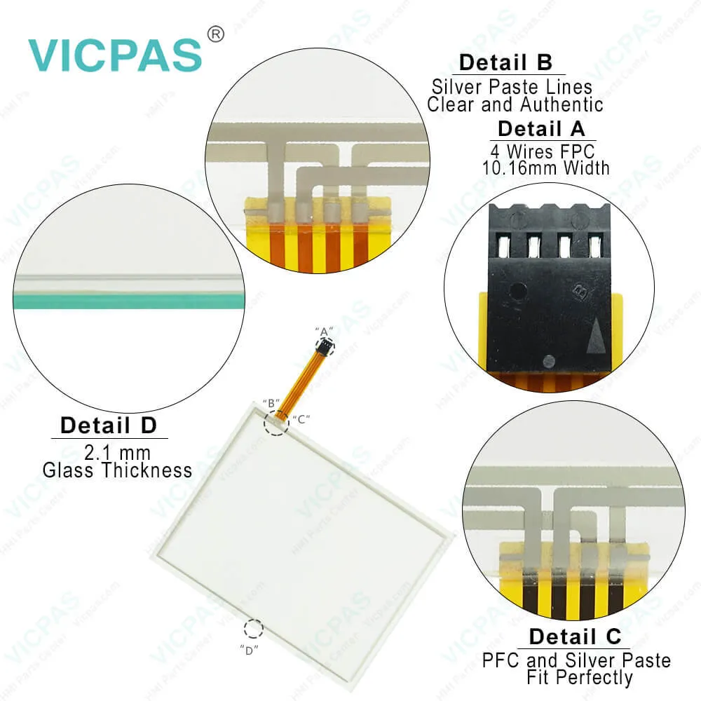 80F4-C135-A4030 TP-104F-03 UN Ver.01 Touch Screen Glass