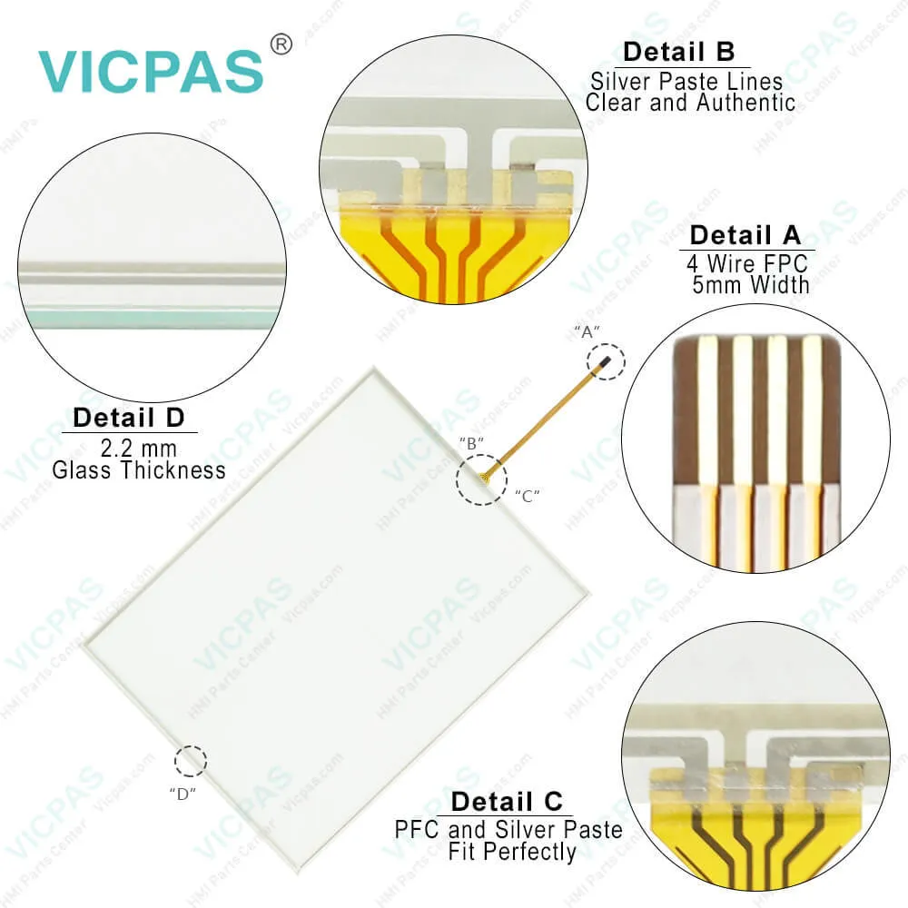 6AG1545-0DB10-4AX0 HMI Siemens MP370 15 Touchscreen Overlay