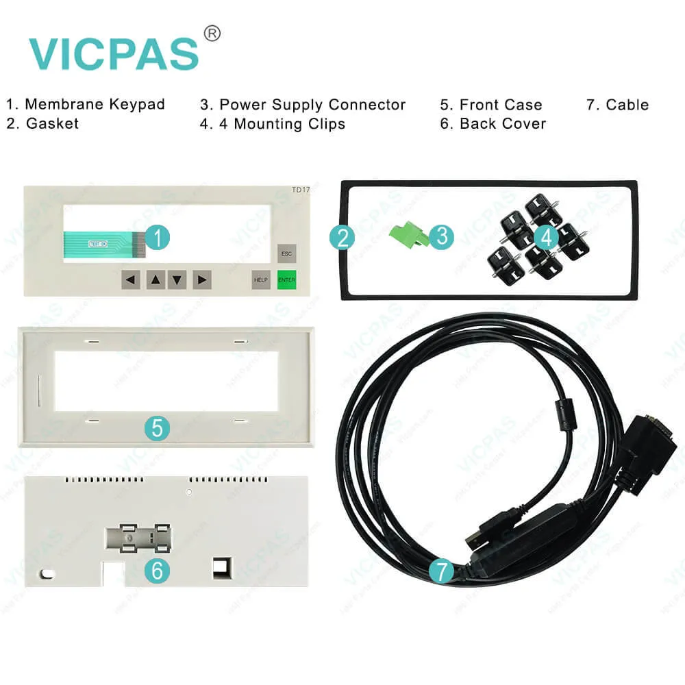 6AV3017-1NE30 Siemens SIMATIC TD17 Membrane Keyboard