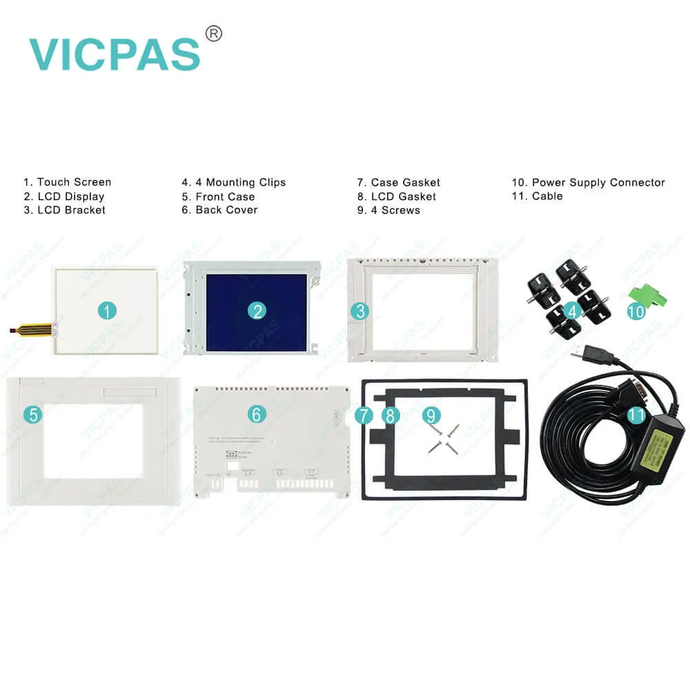 6AV6545-0AA15-2AX0 Touch Panel TP070 Plastic Case Repair
