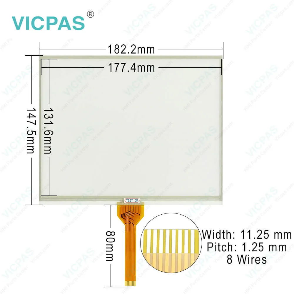 G084-01-1D G084-01-2D GUNZE Touch Digitizer Glass Repair