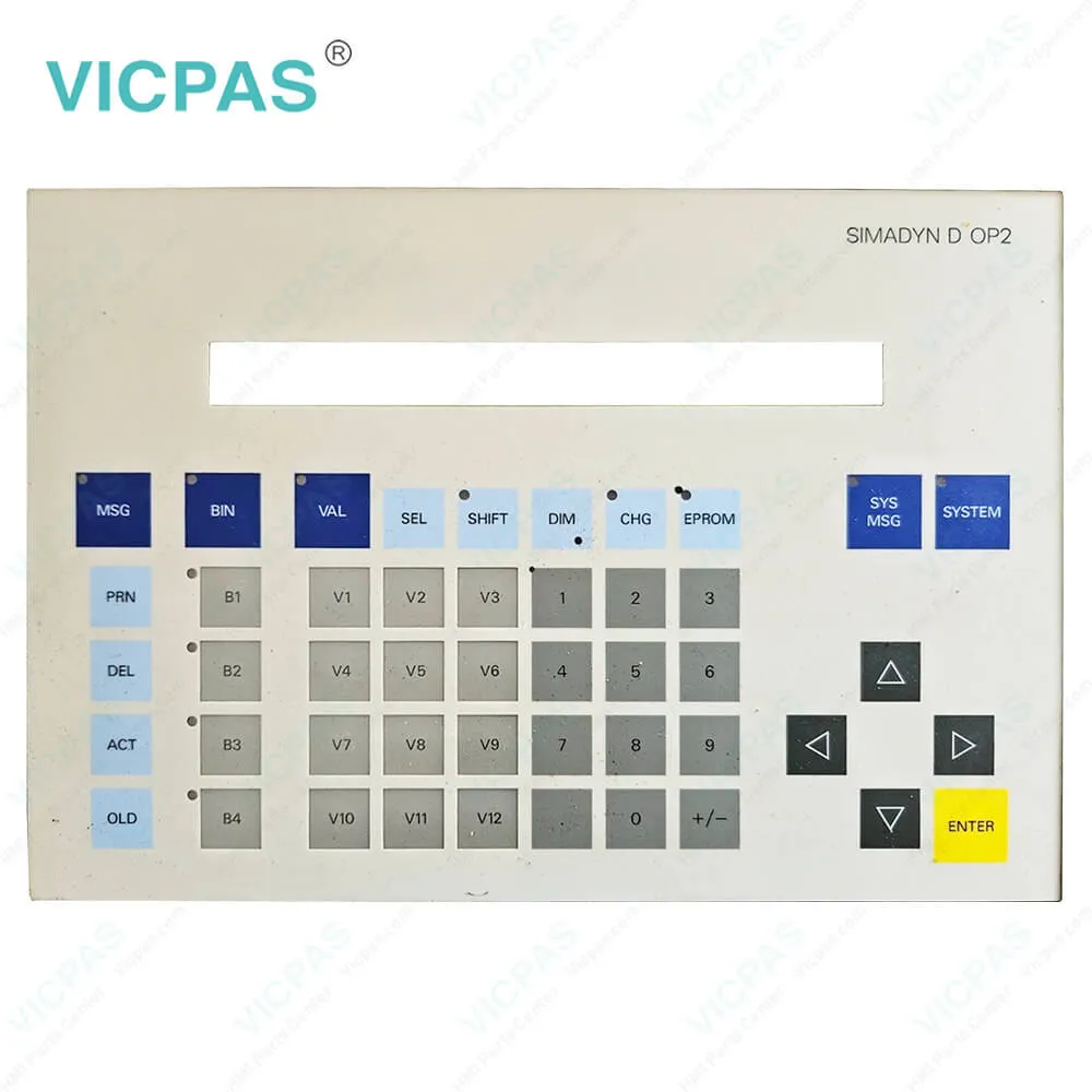 SIMADYN D OP2 6DD1670-0AG0 Switch Membrane Replacement