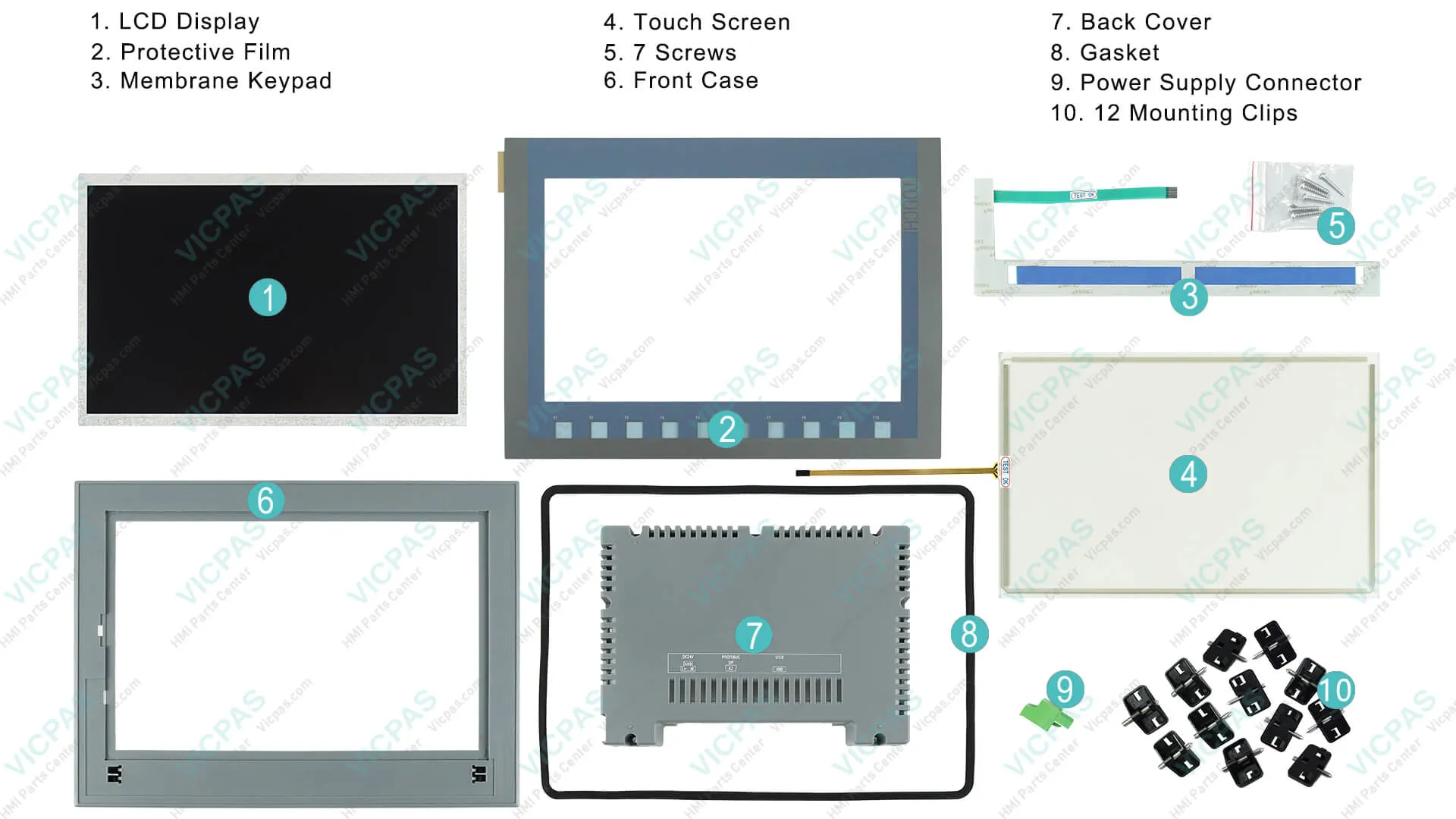 Siemens KTP1200 Repair Parts | KernfixS