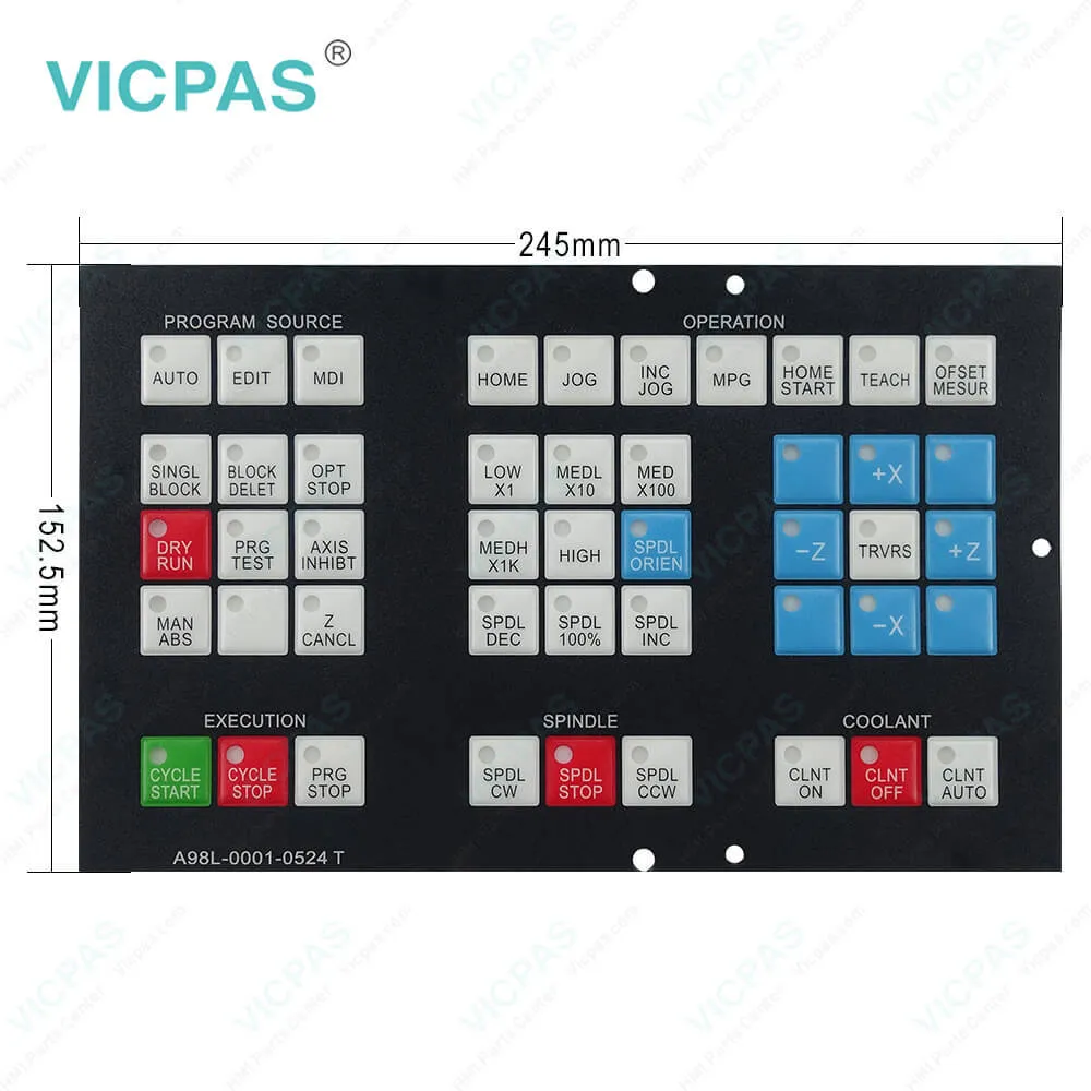 A98L-0001-0524#T A98L-0001-0524 T A98L-0001-0524 #T Membrane Keypad Switch