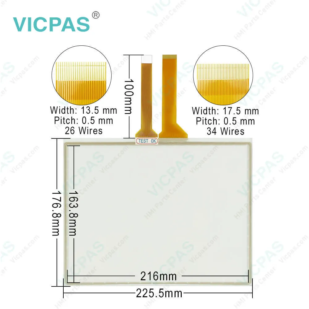 Proface SP-5500TP PFXSP5500TPD Front Film Panel Glass