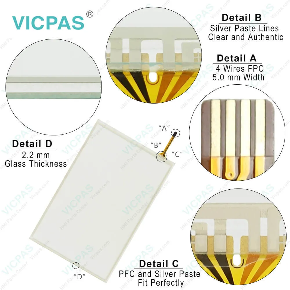 KEBA AT-4041 KeTop T200-M0A-Z20-WES7 Membrane Switch Keypad HMI Touch Glass