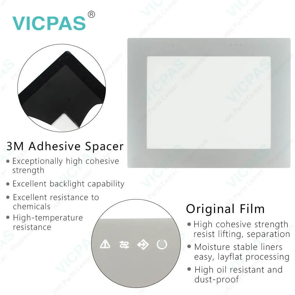 UniOP ETOP510U1P1 Front Overlay Touch Screen Panel