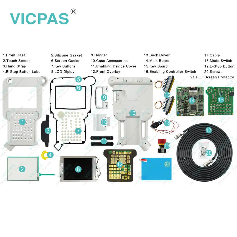 Motoman JZRCR-NPP04B-3 Teach Pendant Parts Repair