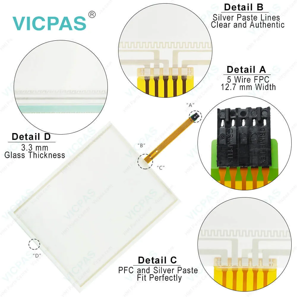 6AV6644-5AB10-1BS0 MP377 15 Touchscreen Overlay LCD Case