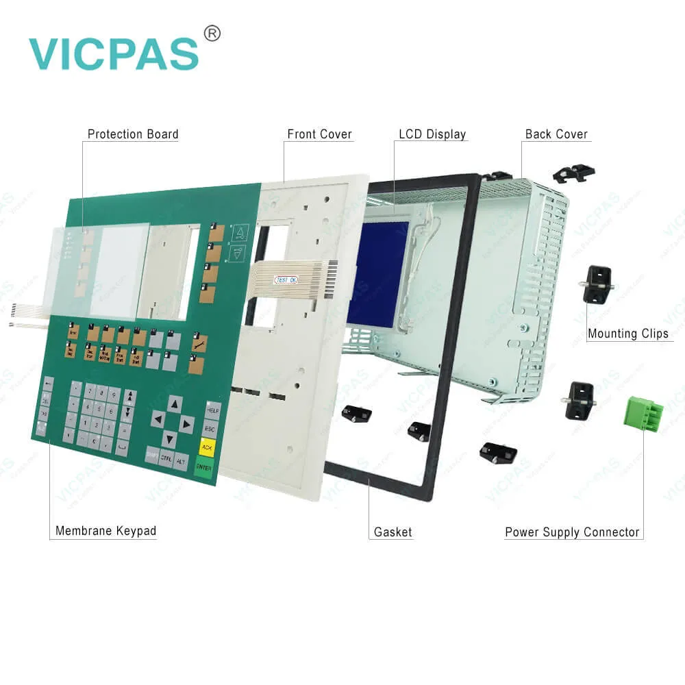 C7-635 0005-4050-630 GEA Membrane Keyboard Front Cover