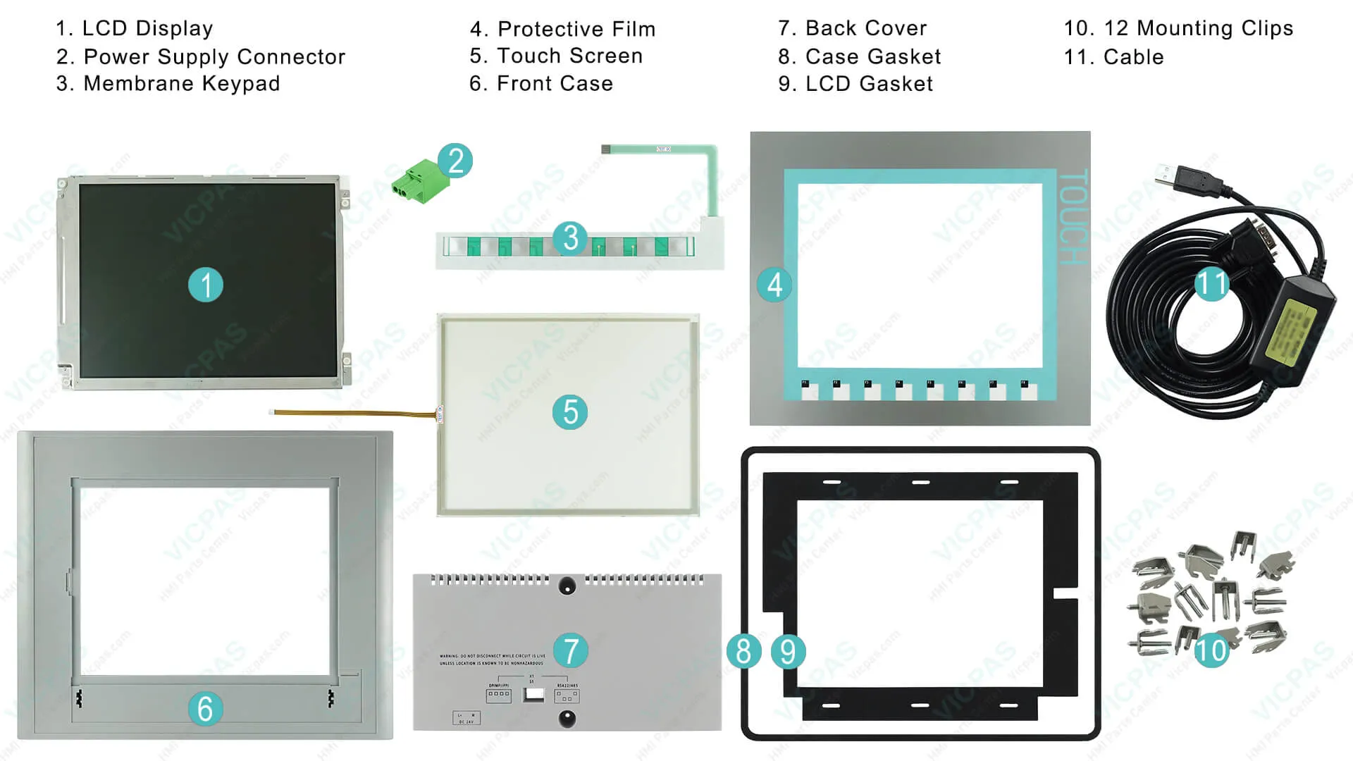 Siemens KTP1000 Repair Parts | KernfixS