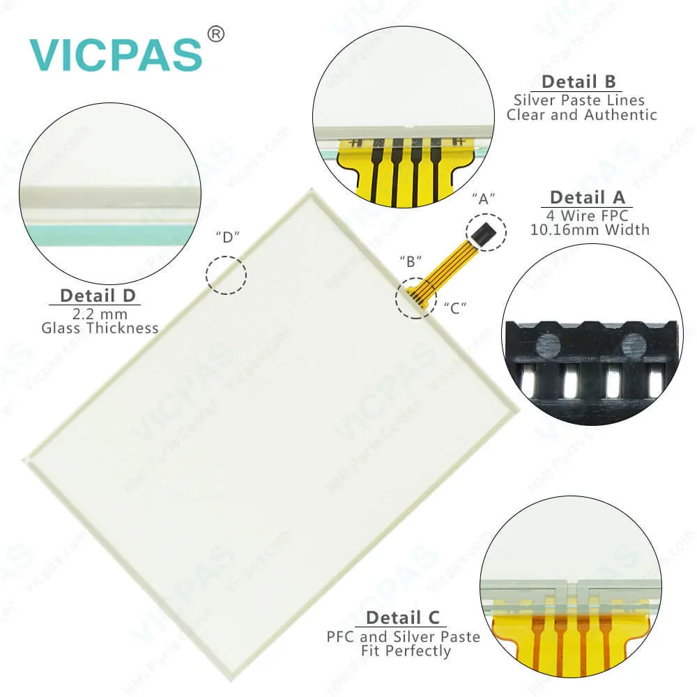 B&R 5AP1120.1215-C02 Touch Digitizer Glass