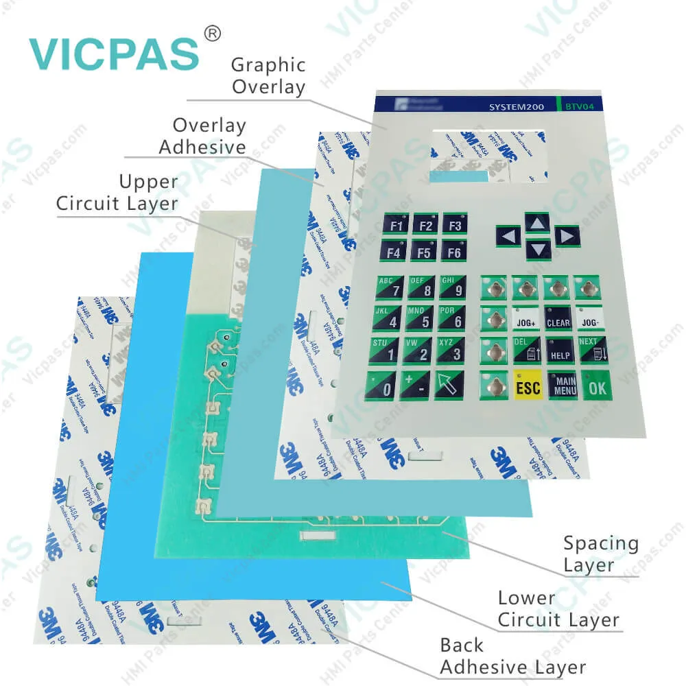 IndraControl BTV04.1GN-FW Terminal Keypad Replacement