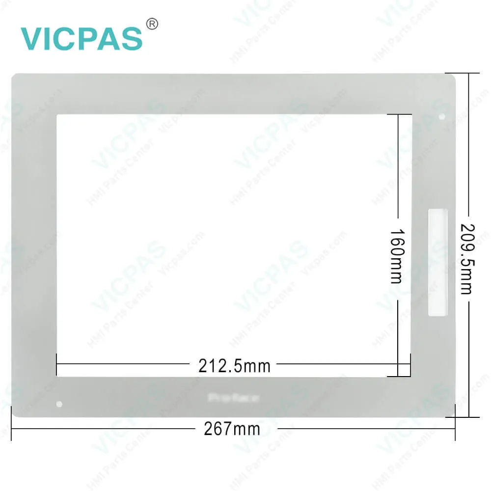 Proface SP-5500TP PFXSP5500TPD Front Film Panel Glass