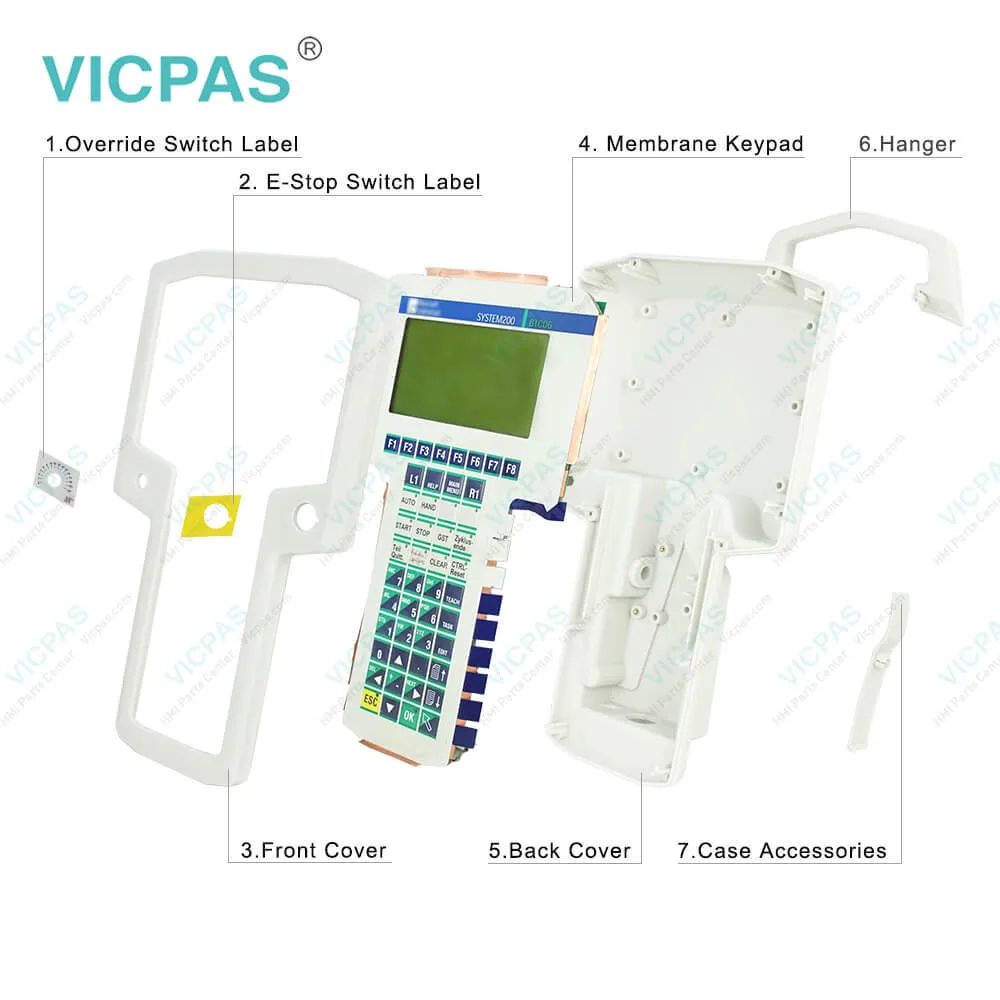BTC06.2A-E-EP3-FW Membrane Keypad Keyboard Housing Repair
