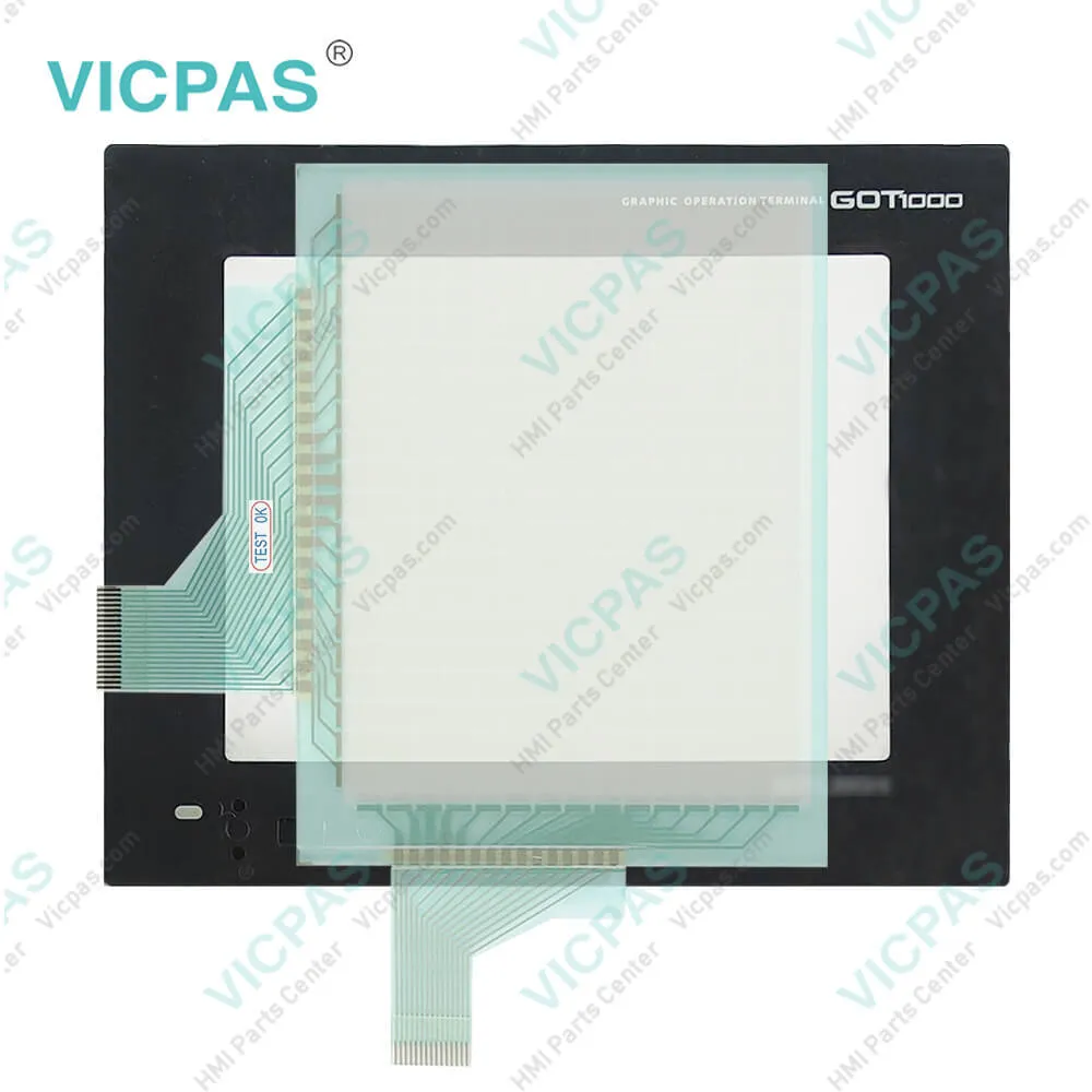 Mitsubishi GT1055-QBBD Front Overlay Touch Membrane